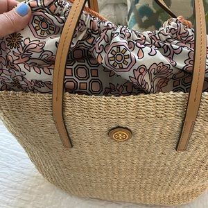 Tory Burch straw bag